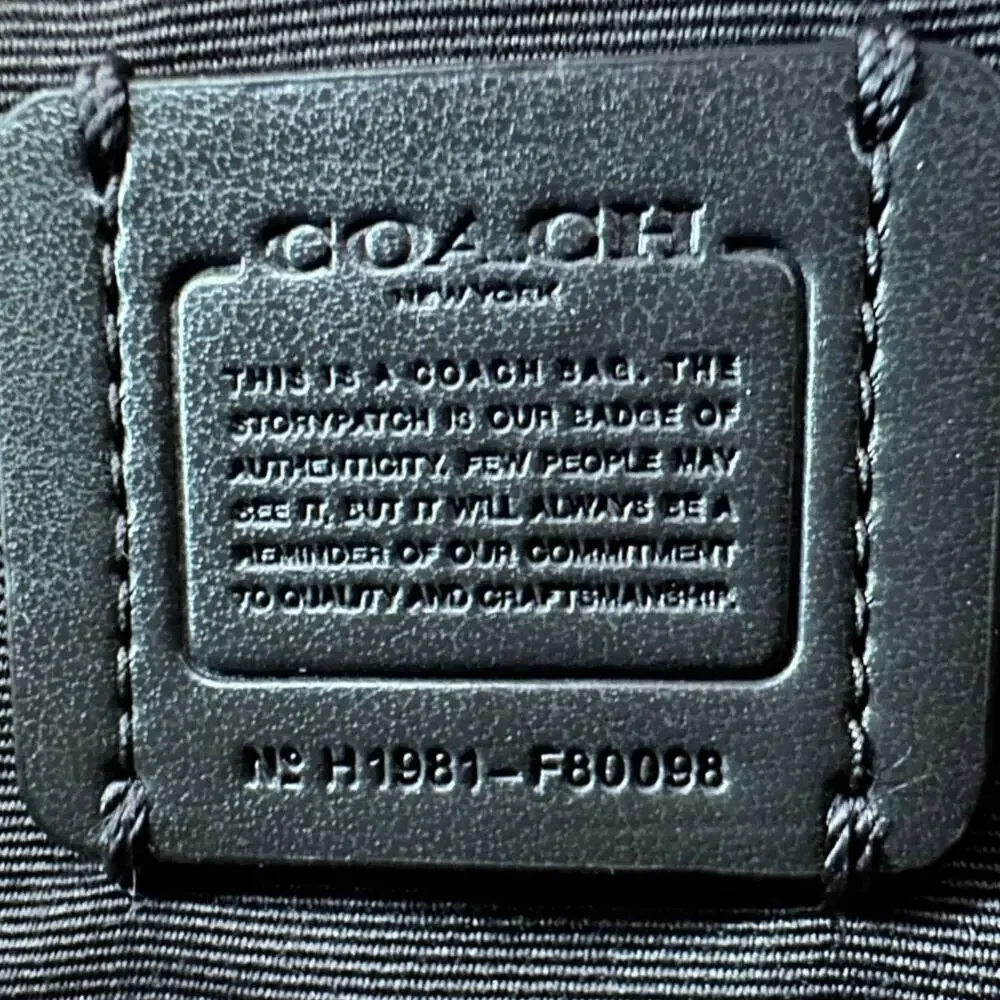 Coach Bennett Gold Crossbody Bag